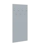 VN - 47 stěna věšáková 900x60x1800 mm, 7-háček Laura, šedá